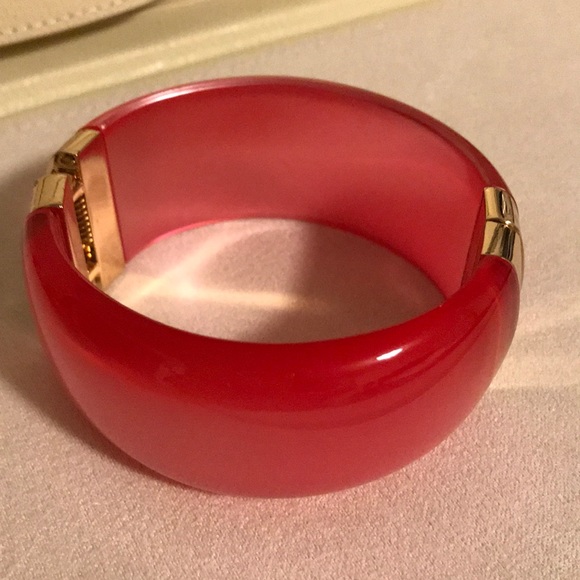 Jewelry - Bracelet - pink and gold tone